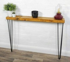 Console table slimline - console, black
