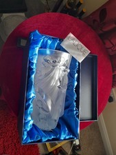 LALIQUE HEAVY  VASE  WITH