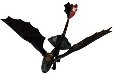 Toothless Night Fury Lunge Attack Figure 2013 DreamWorks HTTYD Dragon Toy