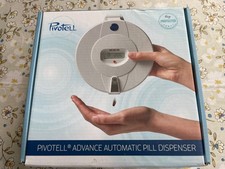 Pivotell Clear Automatic Pill Dispenser and Tipper 28 Sections