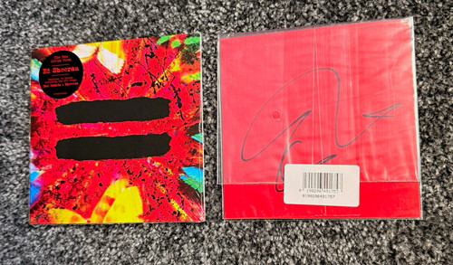 Signed sheeran cd - sheeran, album
