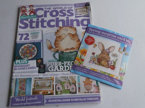 World cross stitching magazine - stitching,