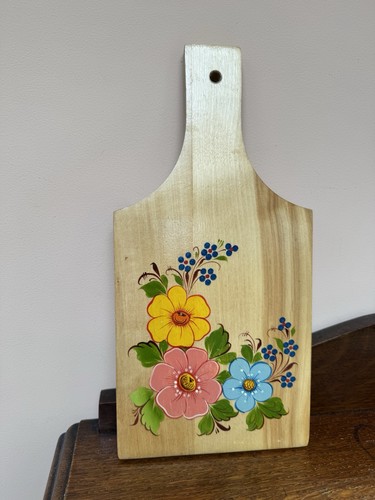 Vintage hand painted - vintage, wooden