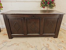 Period Solid Oak Carved 3