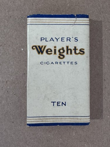 Vintage player weights - player’s,