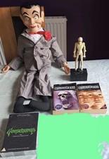 Goosebumps TV Dvd Series,Slappy  Ventriloquist  Dummy Doll,Curly Spinner & Books