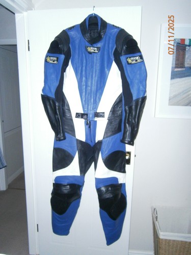 Mens motorcycle leather suit - suit, 2