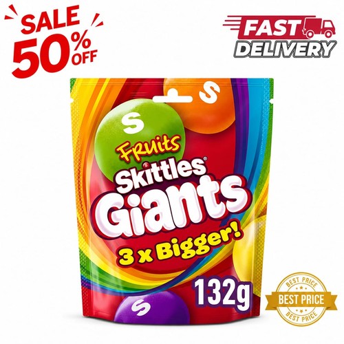 Skittles giants sweets bag - sweets,