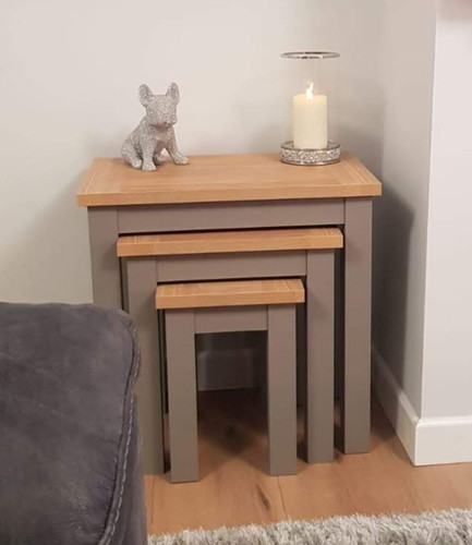 Dove grey malvern oak - grey, effect