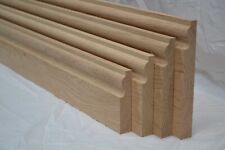 Oak Skirting Board 1x6" PAR to Torus 20x145mm Long Length 100% Solid Oak.