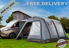 Outdoor Revolution Cayman Air Inflatable T3 LOW Inc Footprint Driveaway Awning