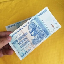 Zimbabwe 100 Trillion Dollars