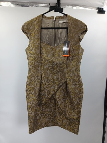 Karen millen dk194 gold - millen,