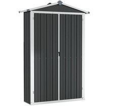 Garden Shed Anthracite 165CM HEIGHT