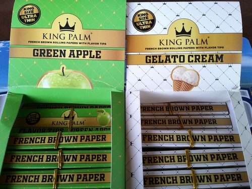 King palm kingsize papers - king,