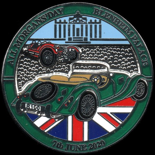 Morgan pin badge - morgan,