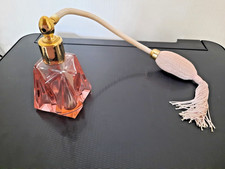 Vintage glass perfume bottle - vintage,