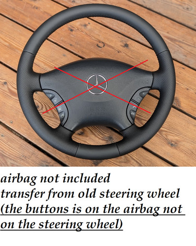 New leather steering - steering, wheel