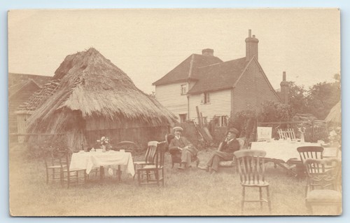 Postcards unidentified house - 3,