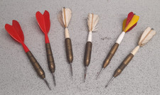 Vintage brass darts, Jim Pike darts and other