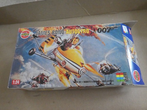 Airfix james bond - james, autogyro