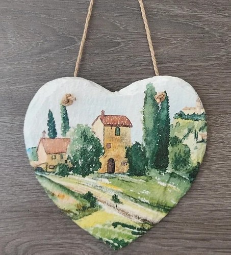 Tuscany watercolour italian - tuscany,