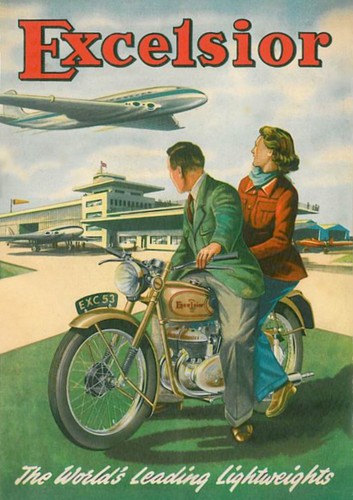 1953 excelsior motorcycle - 1953,