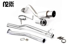 M2 HONDA CIVIC EP3 TYPE R CAT BACK STAINLESS STEEL EXHAUST SYSTEM 4" TIP Y2082 