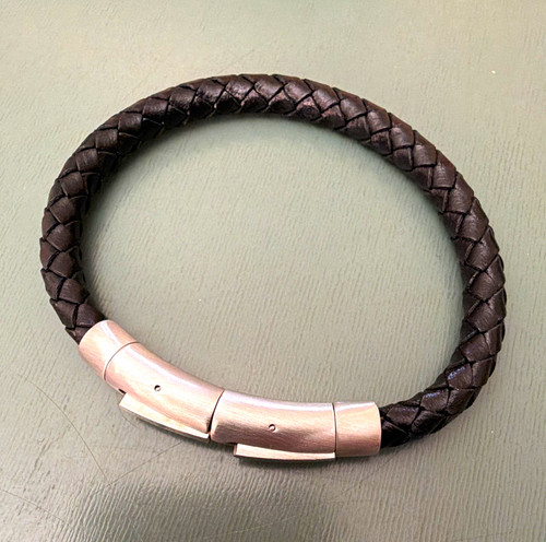 Foss braided black - foss, leather