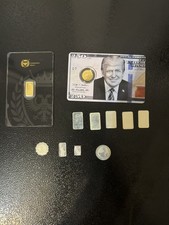 Gold and silver - gold, .999