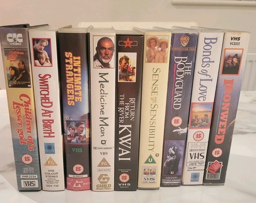 Assorted vhs video cassette - assorted,