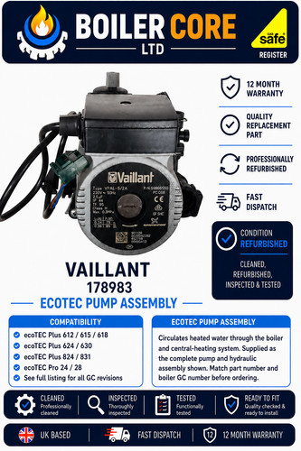 Vaillant 178983 pump - pump, vpal-5/2a