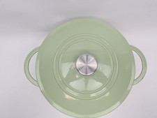 Kirkton House Cast Iron Enamel Casserole Dish with Lid And Handles 26cm