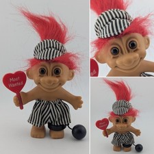 Vintage RUSS Most Wanted Jail Prison Troll Doll Figure Toy Collectable Figurine