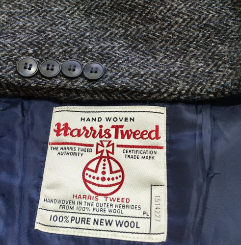 Vintage harris tweed handwoven - harris,