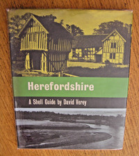 1955. HEREFORDSHIRE. A SHELL GUIDE. DAVID VEREY. VG/VG. 1ST. ILLUSTRATED.
