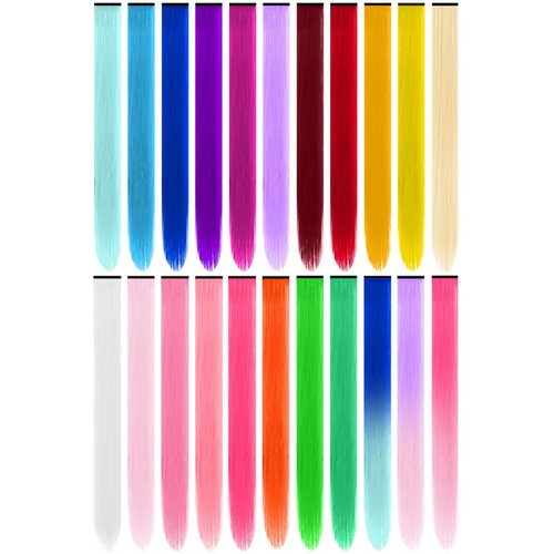 Clip long hair - 5x,