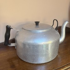 Vintage 1940s Church Hall Aluminium Teapot/Kettle Made In England 6L/1.5 Gallon