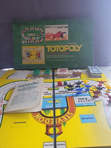Totopoly board game vintage - game,