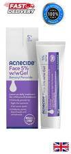 Acnecide - Topical Aqueous Gel Treats Spots Acne GSL - Face 5% w/w Gel - 15g