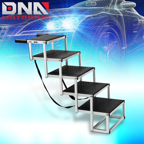 Portable step dog ramp - 5-step,
