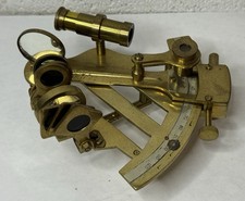Brass Sextant Maritime Table