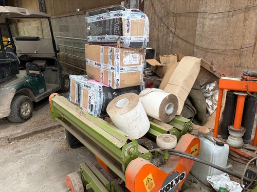 Small bale haylage wrapper - bale,