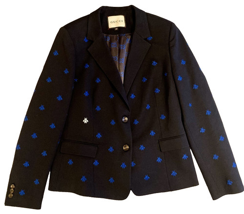 Gucci bee embroidered black - bee,