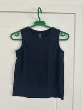 Boys H&M Navy Blue 100% Cotton
