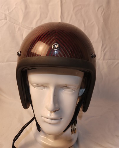 Face helmet carbon - 3/4,