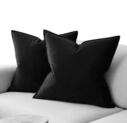 Plush velvet cushion - plush,