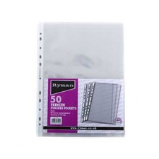 Ryman Premium Punched Pockets