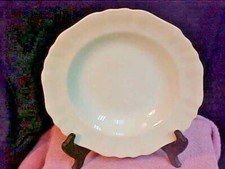 J & G Meakin Glamour Jade Green Coupe Soup Bowl Made in England 1920's