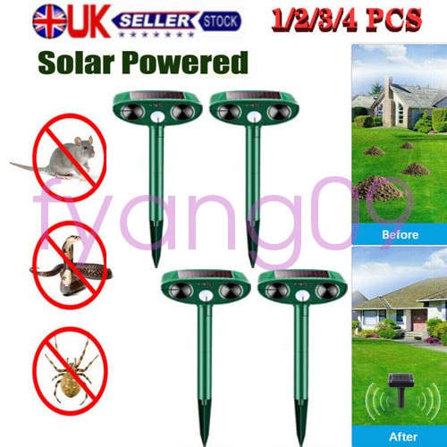 Solar powered ultrasonic - 1-4x,
